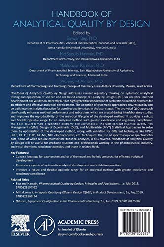Handbook of Analytical Quality by Design