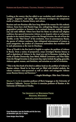 Times of Trouble: Violence in Russian Literature and Culture — back cover