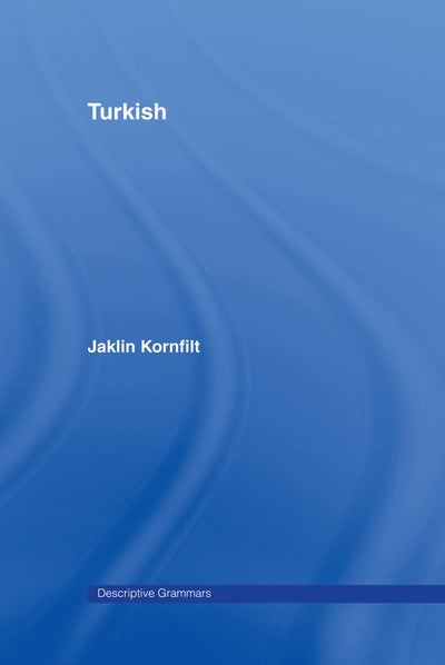 Turkish (Descriptive Grammars)