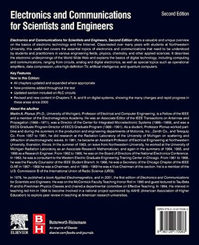 Electronics and Communications for Scientists and Engineers