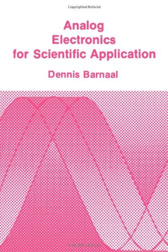 Analog Electronics for Scientific Application