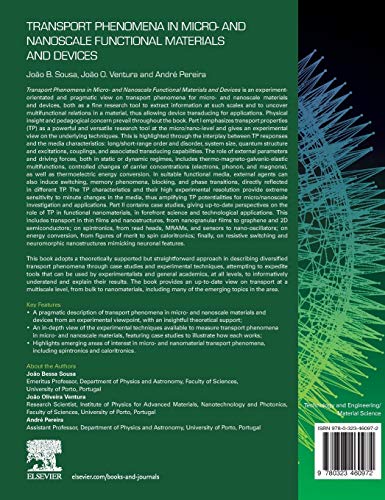 Transport Phenomena in Micro- and Nanoscale Functional Materials and Devices (Micro and Nano Technologies)