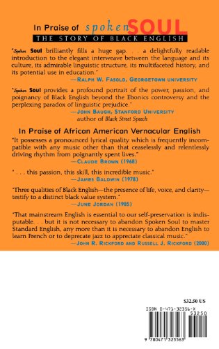 Spoken Soul: The Story of Black English