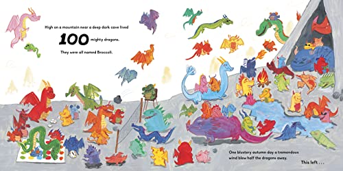 100 Mighty Dragons All Named Broccoli — back cover