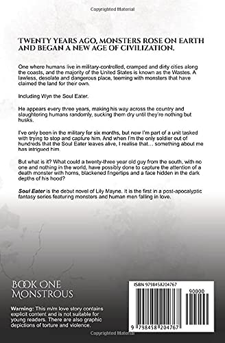 Soul Eater: M/M Fantasy Romance (Monstrous)