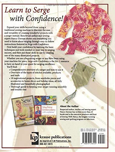Serge With Confidence — back cover