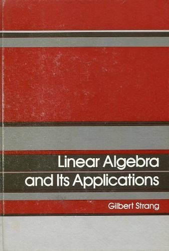 Linear algebra and its applications