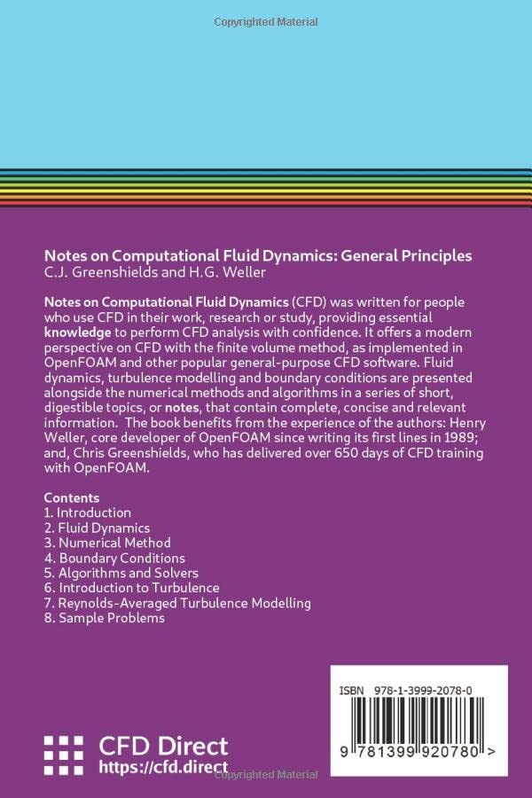 Notes on Computational Fluid Dynamics: General Principles