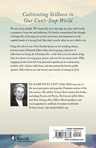 Be Still My Soul: Reflections on Living the Christian Life