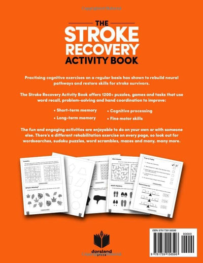 Stroke Recovery Activity Book: 1200 Brain & Motor Skills Rehabilitation Exercises