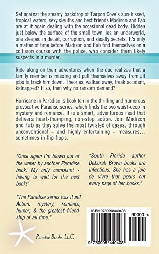 Hurricane in Paradise (Florida Keys Mystery Series)