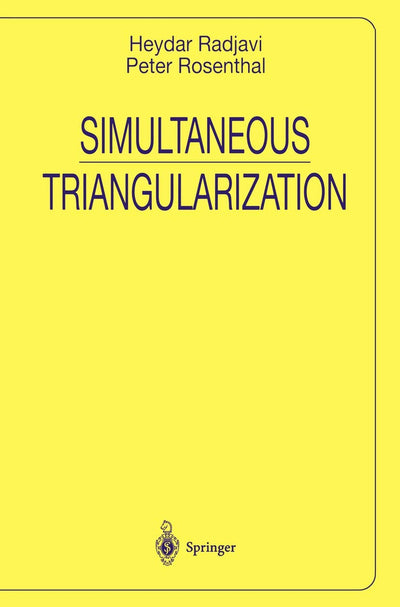 Simultaneous Triangularization (Universitext)