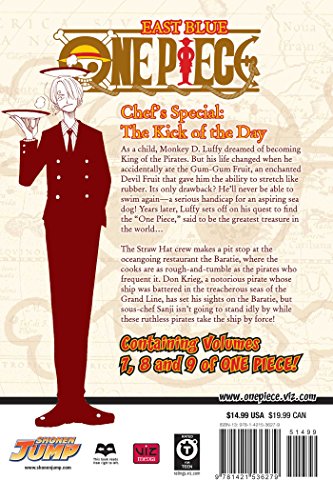 One Piece: East Blue 7-8-9 (3-in-1 Edition) by Eiichiro Oda