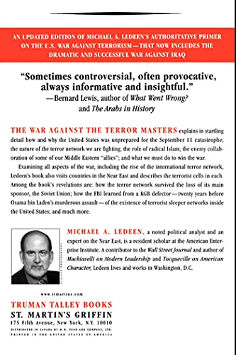 The War Against the Terror Masters: Why It Happened. Where We Are Now. How We'll Win.