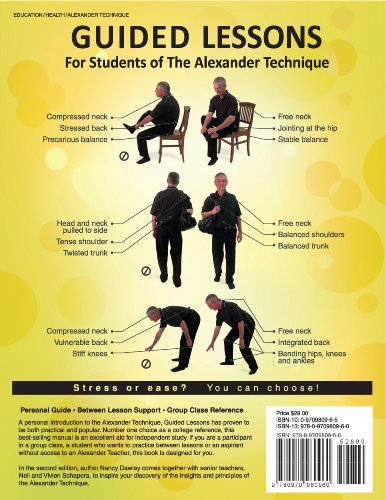Guided Lessons For Students of the Alexander Technique — back cover