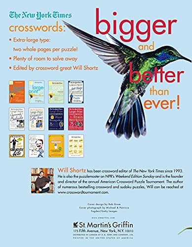 The New York Times Large-Print Crossword Puzzle Omnibus Volume 9: 120 Large-Print Puzzles from the Pages of The New York Times