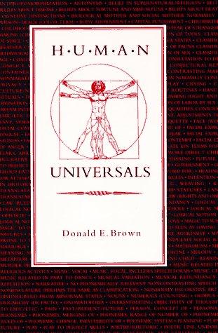 Human Universals by Brown, Donald
