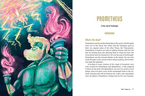 Greek Mythology: The Gods, Goddesses, and Heroes Handbook: From Aphrodite to Zeus, a Profile of Who's Who in Greek Mythology (World Mythology and Folklore Series)