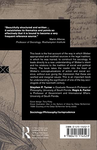 Max Weber: The Lawyer as Social Thinker