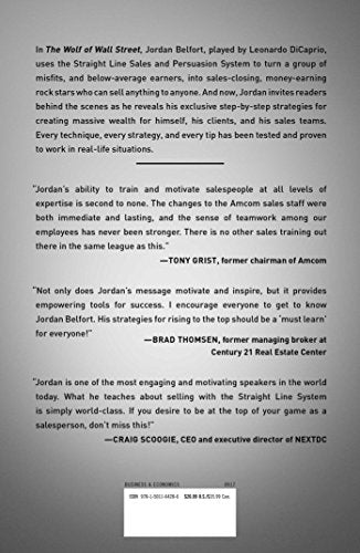 Way of the Wolf: Straight Line Selling: Master the Art of Persuasion, Influence, and Success