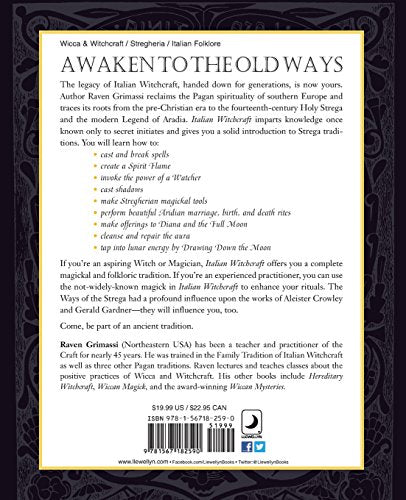 Italian Witchcraft: The Old Religion of Southern Europe by G