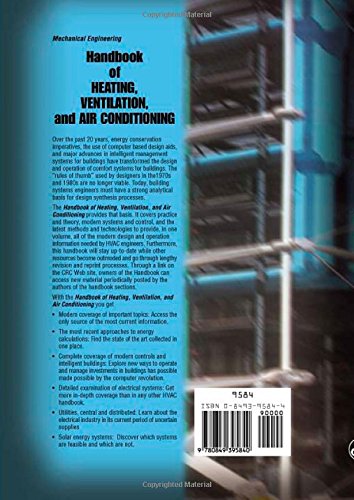 Handbook of Heating, Ventilation, and Air Conditioning (Mechanical Engineering Series)