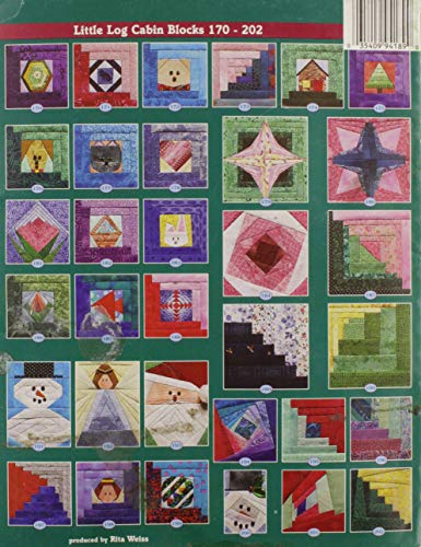 202 Little Log Cabin Blocks by Causee, Linda