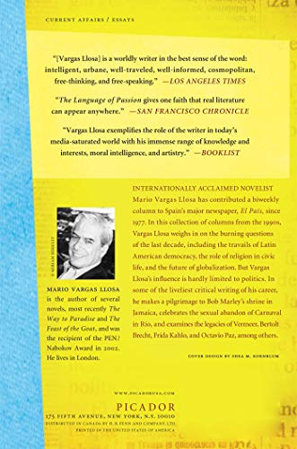 The Language of Passion: Selected Commentary