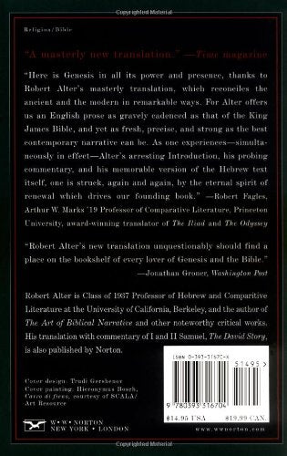 Genesis: Translation and Commentary by Alter, Robert