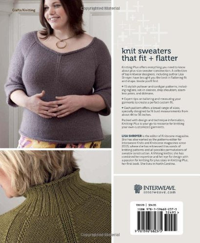 Knitting Plus: Mastering Fit, Plus-Size Style, 15 Projects