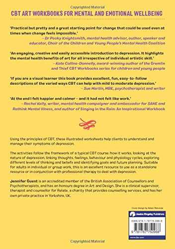 The CBT Art Workbook for Coping with Depression (CBT Art Workbooks for Mental and Emotional Wellbeing)