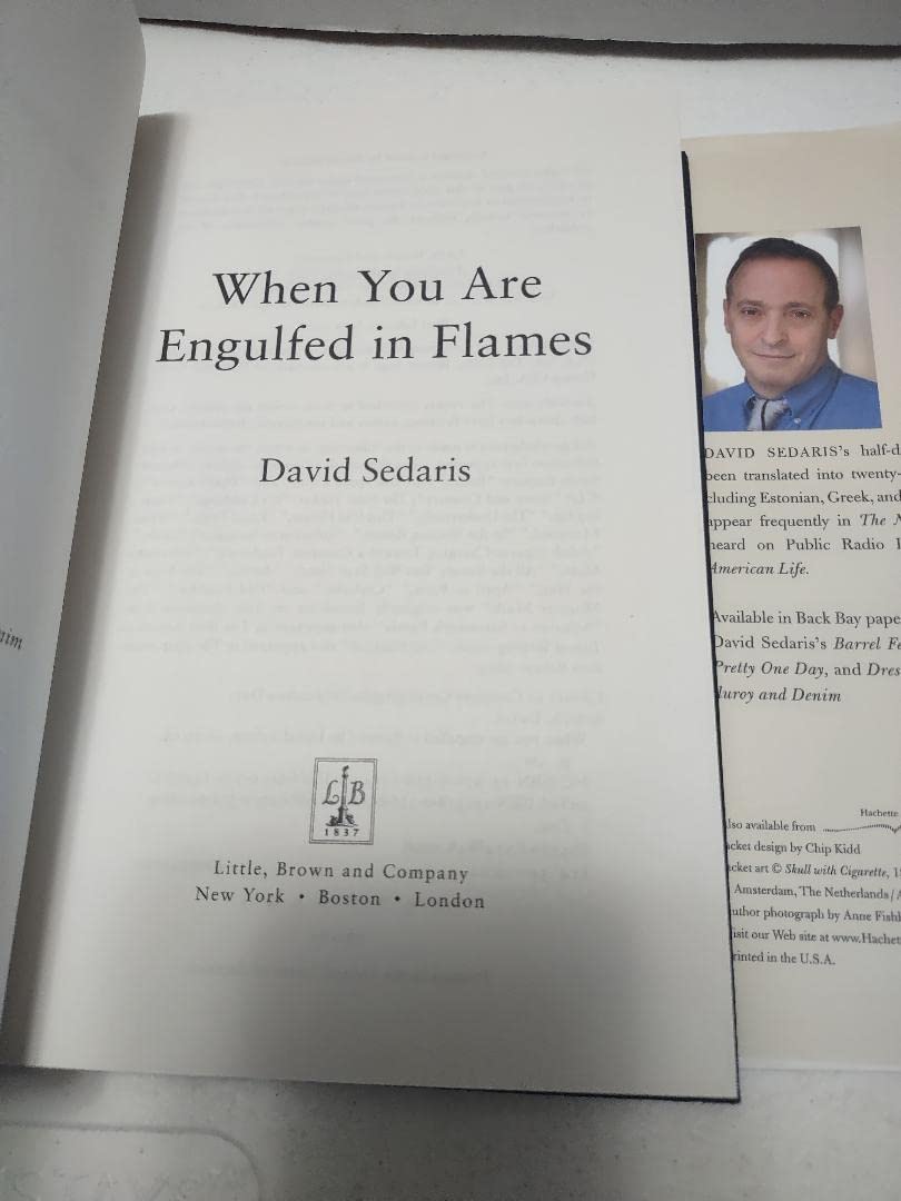 When You Are Engulfed in Flames by Sedaris, David