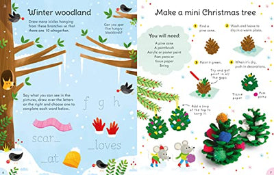 Christmas things to make and do: A Christmas Holiday Book for Kids