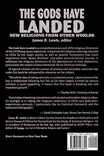 The Gods Have Landed (SUNY Series in Religious Studies) — back cover