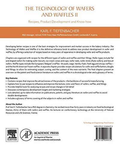The Technology of Wafers and Waffles II: Recipes, Product Development and Know-How
