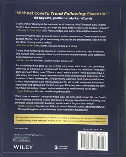 Trend Following, 5th Edition: How to Make a Fortune in Bull, Bear and Black Swan Markets (Wiley Trading)