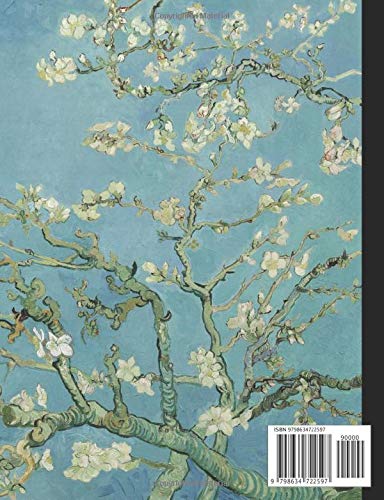 Composition Notebook: Vincent Van Gogh Almond Blossoms Painting College Ruled Notes Journal