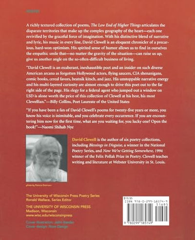 The Low End of Higher Things (The University of Wisconsin Press Poetry Series)
