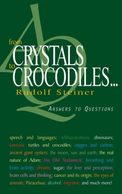 From Crystals to Crocodiles . . .: Answers to Questions (CW 347)