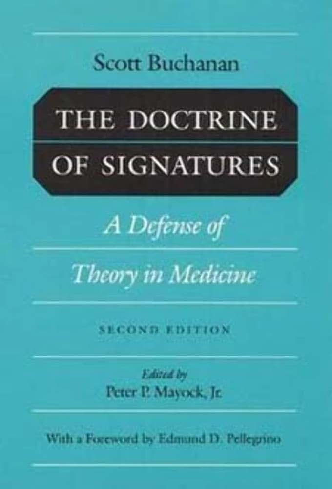 DOCTRINE OF SIGNATURES: A DEFENSE OF THEORY IN MEDICINE