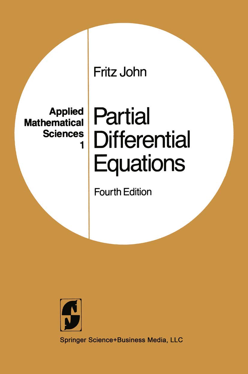 Partial Differential Equations (Applied Mathematical Sciences, 1)