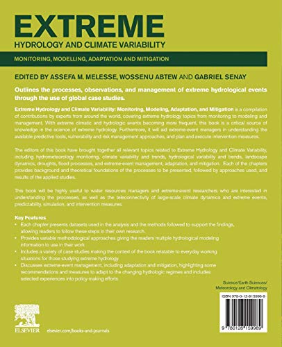 Extreme Hydrology and Climate Variability: Monitoring, Modelling, Adaptation and Mitigation