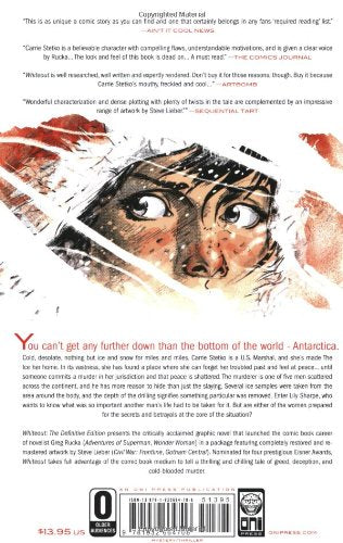 Whiteout, Vol. 1, Definitive Edition — back cover