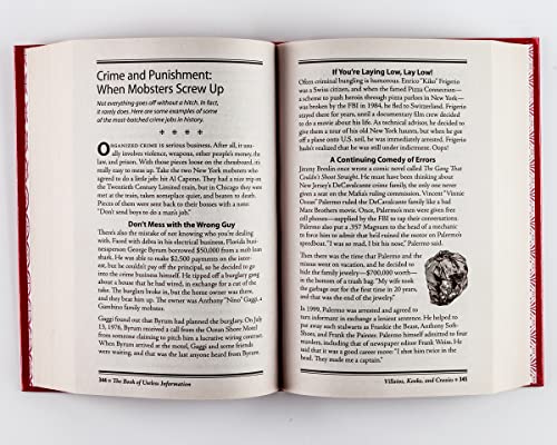 The Book of Useless Information: Big Book of Fascinating Facts & Stories Hardcover Gift for Trivia Buffs, Curious Minds, Adults, Dad & Knowledge Seekers