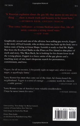 Faggots — back cover