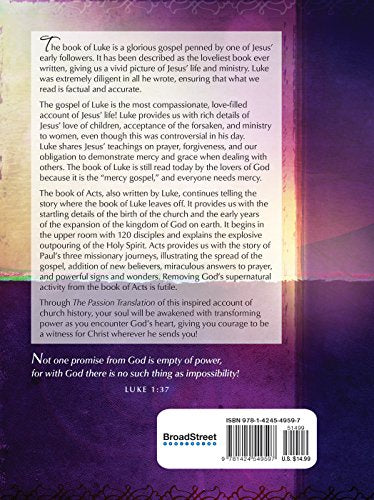 Luke and Acts: To the Lovers of God (Passion Translation)