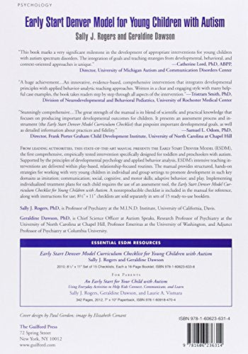 Early Start Denver Model for Young Children with Autism: Promoting Language, Learning, and Engagement