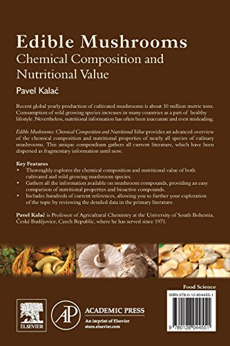 Edible Mushrooms: Chemical Composition and Nutritional Value