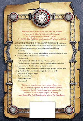 The Rithmatist — back cover