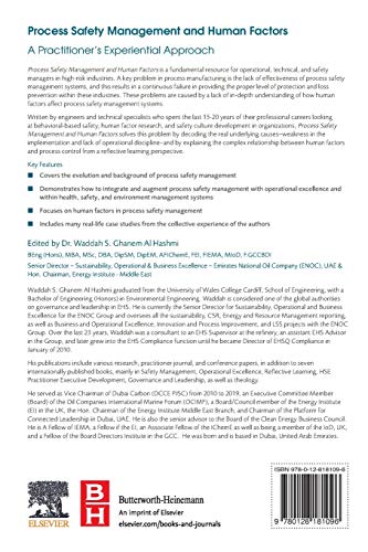 Process Safety Management and Human Factors: A Practitioners Experiential Approach